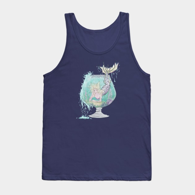 Mermaid toast in the vast ocean Tank Top by KyasSan